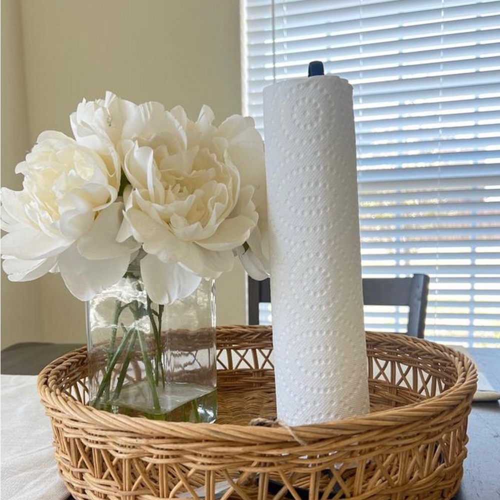 Target Round Multiweave Rattan Tray - Threshold - Picture 4 of 5